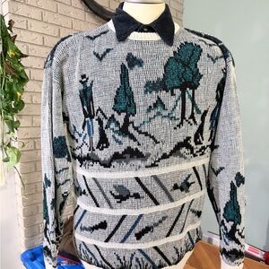 Vintage Cricketeer Duck Hunting Graphic Sweater | 80s 90s Unisex